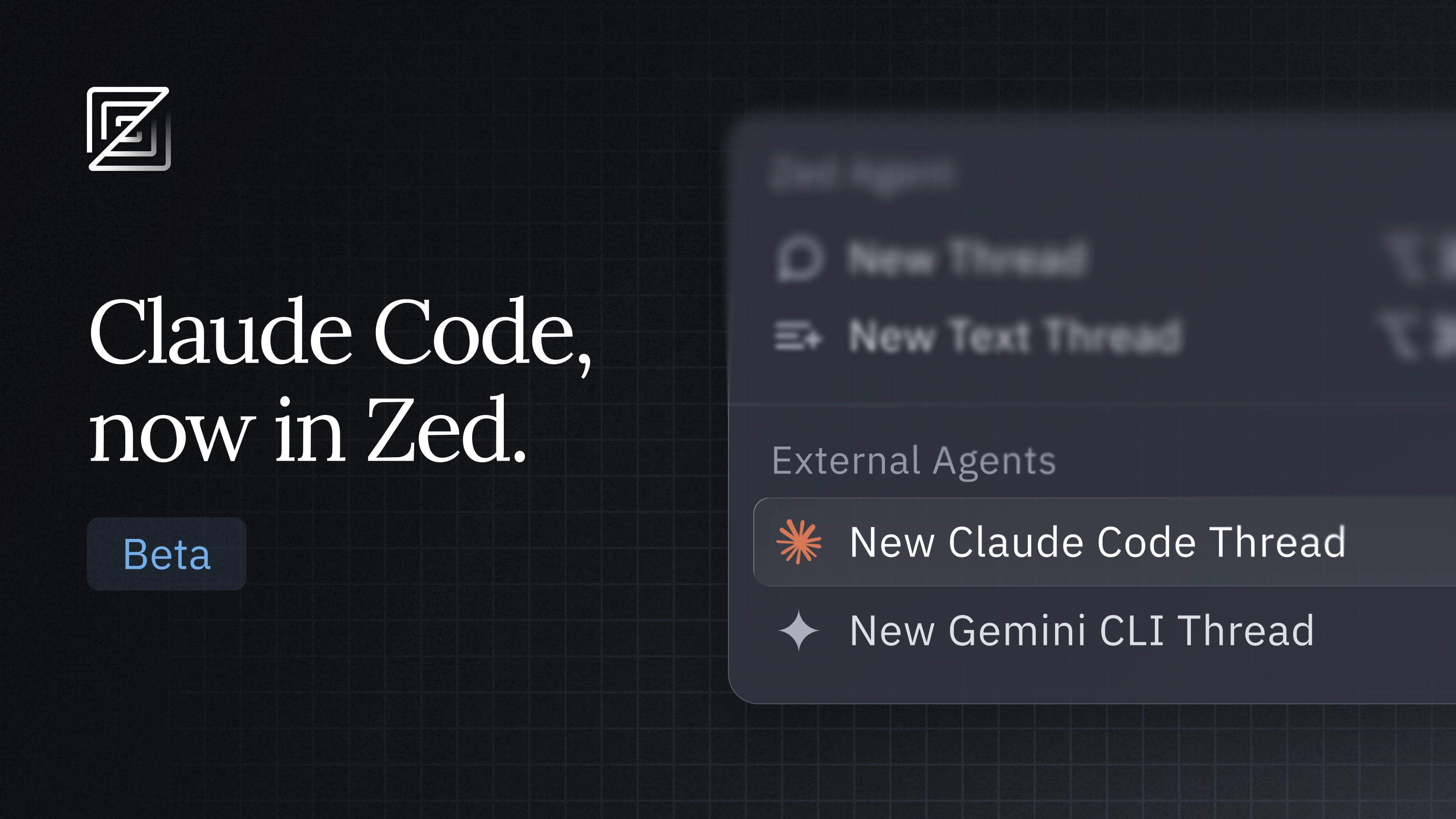 Claude Code: Now in Zed